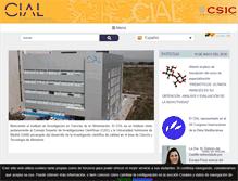 Tablet Screenshot of cial.uam-csic.es